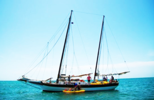 Boat out on the water