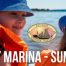 key west bight marina 2022 blog cover photo with two kids in life jackets on the water.